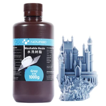 NOVA3D 3d Tlačiarne Vodou Umývateľný Živice Vody, Čistenie Tlačových Materiálov UV Citlivé Kvapaliny Photopolymer impresora 3d resina