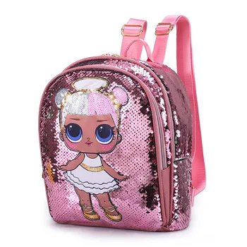 LOL bábiky PREKVAPENIE mochila taška detská Škola Roztomilý Taška plecak 3d Taška Karikatúra Tlače Roztomilé Anime deti Batoh Mš