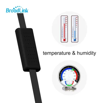 Broadlink HTS2 Senzor, Príslušenstvo, Teplota a Vlhkosť Monitor, USB Kábel, Pracuje s RM4 Pro RM4 Mini Univerzálna Smart Remote