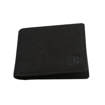 Nové pánske peňaženky módne hladké, mäkké kožené prierez multi-function peňaženky príliv krátke pánske peňaženky kvality
