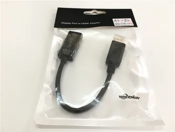 100ks Thunderbolt Display Port DisplayPort Muž DP-HDMI Žena Converter Kábel, Adaptér Pre Apple Mac Pro, Macbook Air 4K