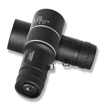 Dual Focus Ďalekohľad na nočné videnie monokulárne 16x52 vojenské zoom optický spyglass monocle pre lov nanášanie rozsah
