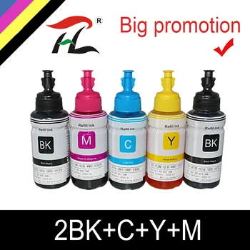 HTL 350 ml dye atramentová náplň kompatibilný atrament pre epson L200 L210 L222 L100 L110 L120 L132 L550 L555 L300 L355 L362 L366 tlačiareň atrament