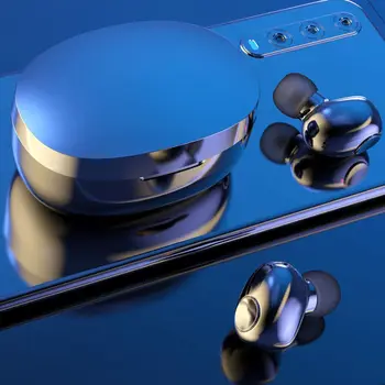 Bluetooth 5.0 Bezdrôtové Slúchadlá TWS Mini Slúchadlá Stereo Bass LED Displej Potlačením Hluku Nepremokavé Športové Slúchadlá Do Ucha