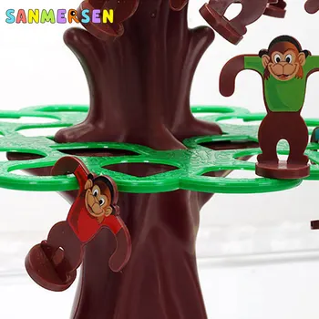 Vtipné Deti Jumping Opice Hanging Tree Tabuľka Hra Rodič-dieťa Interaktívne Vzdelávacie Hračky Rodiny Hry pre Deti, Darčeky