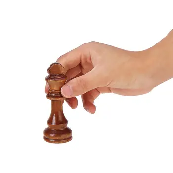 32 Kus Drevené Medzinárodné Šachové Figúrky Bez Šachovnice Doskové Hry, Zábavné Hry Chessmen Zberu Prenosných Dosková Hra