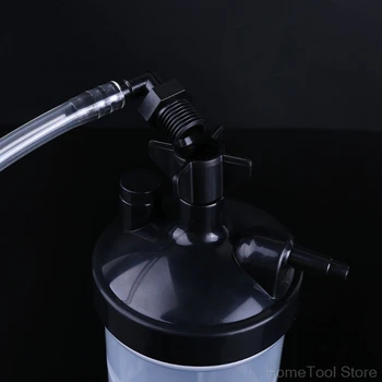 Kyslík Bubbler Fľaša - Vlhkosť pre Kyslíkový Koncentrátor s Hadice Konektor Koleno 12