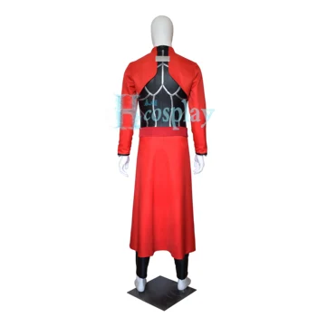 Osud/Grand Aby FGO Melanism Červená A EMIYA Archer Cosplay Kostým Jednotné Halloween Oblek Pre Ženy Muži Nové Oblečenie