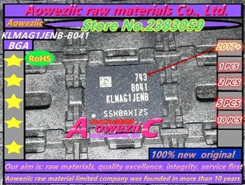 Aoweziic (1PCS) (2 KS) (5 KS) (10PCS) nový, originálny KLMAG1JENB-B041 BGA pamäťový čip KLMAG1JENB B041
