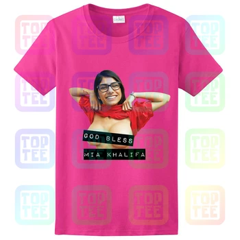 Mia Khalifa pornohviezda Zábavné Mens Vtip T-Shirt Darček k Narodeninám Unisex Tričko S-3Xl