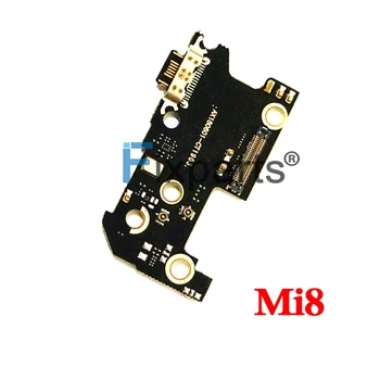 Nové Pre Xiao Mi 8 mi8 USB Dock Nabíjací Port Rada Xiao Mi 8 SE Nabíjací Port Flex Kábel Modulu Rada Náhradné Diely