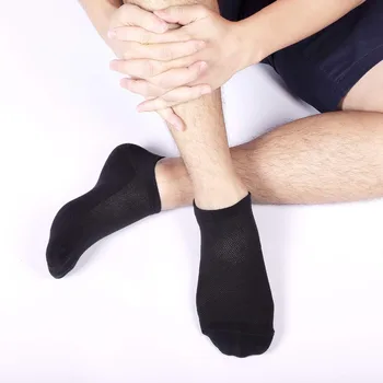 10 Ks=5 Párov Muži Ženy Lete Neviditeľné Ponožky Ženy Priedušná Krátke Oka Členkové Ponožky Mužov, Priedušný Kvalitný Čln Ponožky