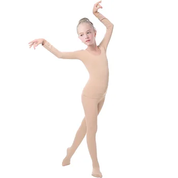 2020 Teplé Dievčatá Balet Bielizeň Nahé Tanec Plný Kombinézu Pančuchové Nohavice Hrubé Balet Zahriať Úsek Tanečné Oblečenie Pre Deti Trikot Sady