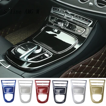 Interiéru vozidla Konzoly Radenie Panel Pokrýva Výbava Styling dekorácie, Nálepky Na Mercedes Benz Triedy E W213 Auto Príslušenstvo