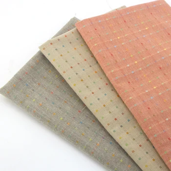 50x70cm mriežky tvorbu Jemných bod žakárové väzbe priadze-farbené textílie handwork DIY textílie pre patchwork deky 4pcs/veľa