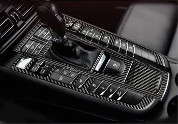 Pre Porsche Macan Cayenne 2016 2017 2018 Reálne Uhlíkových Vlákien Volantu, Dekorácie, Nálepky, Auto, Interiér Príslušenstvo Styling