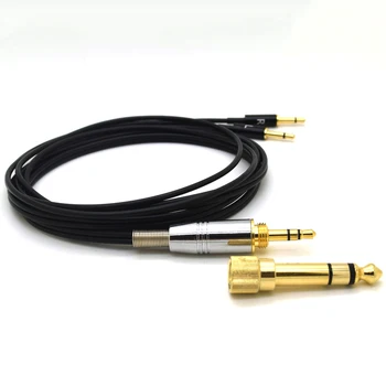 Inovovaný Slúchadlový Kábel pre Sennheiser HD477 HD497 HD212 pro EH250 EH350 pre msur 650 Náhradný Drôt 6.35 / 3.5 mm do 2,5 mm