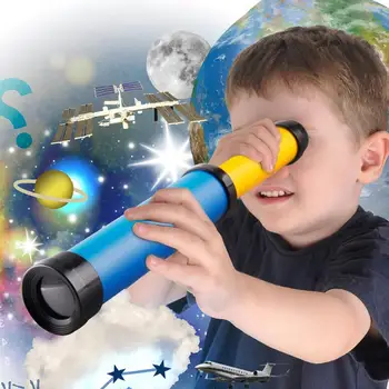 DIY Tvorivé Ďalekohľad Skoro Vzdelávacie Vedy Hračky Experiment Nastaviť Deti Vzdelávacie Hračky pre Deti, Darčeky