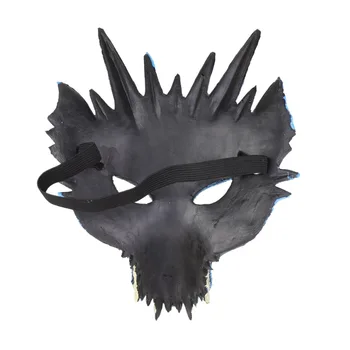 4D Dekorácie Dragon Maska Polovicu Tváre komfortná Maska Pre Deti, Mládež maškaráda Halloween Kostým, rekvizity