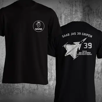 2020 Saab Jas 39 Gripen Útočia Stíhacie Lietadlo Air Force T Tričko