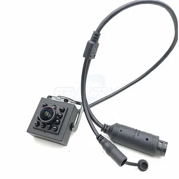 Geniuspy Fisheye PoE IP Kamera 5MP HD 4MP 3MP 2MP Onvif krytý Infračervené Nočné Videnie Bezpečnostný kamerový Webcam Xmeye