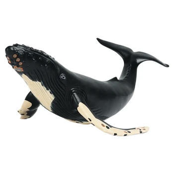 Simulácia Morský Živočích Model Mäkké Gumy Hrbáč Veľryba Model Animal Model Ozdoby