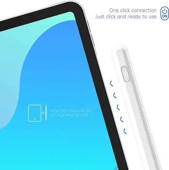 Pre Apple Ceruzka Dotykový Stylus Pen pre Apple iPad 10.2 2019 Vzduchu 3 4 Pro 10.5 Pro 11 12.9 2018 2020 9.7 2017 2018 5. 6. 7. 8.