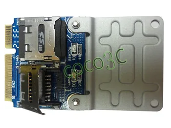 Doprava zadarmo mini PCIe wilreless karty mSATA SSD pol veľkosť ful veľkosť držiak mSATA SSD polovičnej veľkosti plnej veľkosti s 4 scrows
