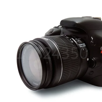 3v 1 sada 55mm fotoaparát UV Filter + clona +Objektív Čiapky pre Nikon D3400 D5600 s AF-S DX NIKKOR 18-55mm f/3.5-5.6 G VR Šošovky