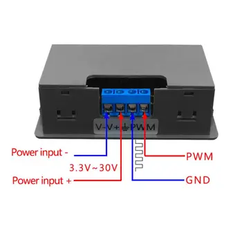 XY-PWM1 Generátora Signálu Modul Nastaviteľné PWM Impulzov Frekvencie zapnutia Square Wave