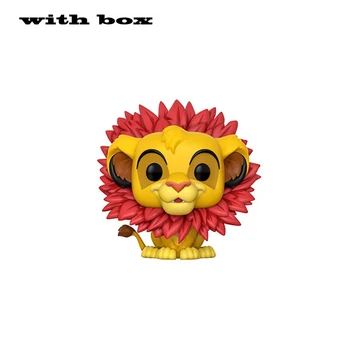 Lion King SIMBA LUAU PUMBAA MUFASA poli POP Vinyl Akčné Figúrky Zber Model Hračky pre Deti Vianočný darček