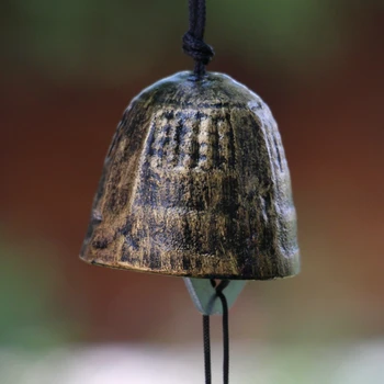 Sada 3 Tradičné Japonské Iwachu liatinový Zvon zvonkohry, Terasa, Výzdoba Chrámu Bell Domov Ideálny Darček