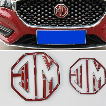 Creative Auto Štítok Znak pre Morris Garáž MG ZS 6 Prednej Mriežky Chvost batožinového priestoru Modrá Červená Čierna Dekoratívne Nálepky Modifikácia