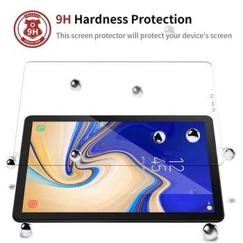 2 KS Tvrdeného Skla Ochranná Fólia Pre Samsung Galaxy Tab S4 10.5 SM-T830 SM-T835 T837 Screen Protector Sklom Ochrany