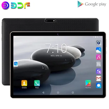 10.1 palcový Tablet PC 3G/4g Hovoru, 4 GB/64 GB Octa-Core WiFi, Bluetooth 4.0, Dual SIM, Fotoaparát Google Tablety+Klávesnica