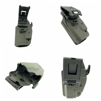 Taktická Vojenská Zbraň Závesu Pištole Vak pre Vonkajšie Lov Príslušenstvo Glock 17 19 22 23 37 P30 P225 USP