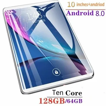 2021 Nový 10 Palcový Tablet 6 G Pamäť 128 G Pamäte Systému Android Muž Tablet Dotykový Displej Deti Tablet