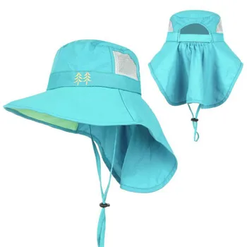 Deti UV ochrany vedierko hat rýchle suché široký okraj rybárov slnko klobúk vonkajšie pláži letný klobúk turistika kempovanie, rybárske spp panama