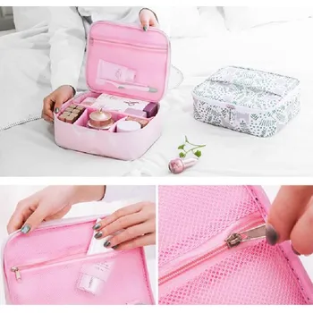 Flamingo Veľkú Kapacitu Ženy móda krása make-up tašky vody dôkaz kozmetika Cestovná taška organizér kúpeľ prenosné umývanie do vrecka