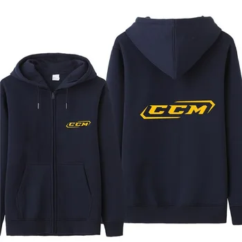 2020New CCM Logo Mikina Hoodies Muži Jeseň Kabát Pulóver Fleece vesta Unisex Muž CCM, Mikiny