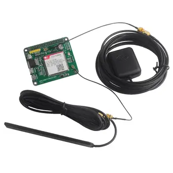 4G Vývoj Doska pre Arduino Raspberry Pi RPI LTE CAT-4 Audio GSM GPS Expansion Board 150MPS SIM7600A-H
