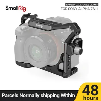 SmallRig A7S3 A7siii Fotoaparát Klietka pre SONY Alpha 7S III & HDMI Kábel Upevnite 3007