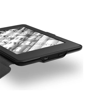 Pre Kindle Paperwhite Prípade Kožené Tablet Smart Cover pre Amazon Kindle Paperwhite 1/2/3 Maľovanie Puzdro s Auto Wake Up/Sleep