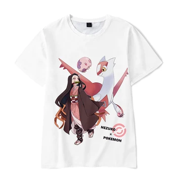Demon Čepeľ 3D T-shirt pánske ulice T-shirt anime tlač 2020 lete populárne mužov a žien pár módne oblečenie