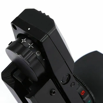 20 mm Železničnej Riflescope Lov Shockproof Holografická Optika Red Dot Sight Reflex 4 Reticle Taktické Rozsah Collimator Pohľad
