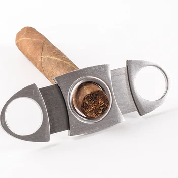 Cigary COHIBA Fréza Zbrusu Nový Nerezový Kov Cigaru Fréza Gilotína Cigaru, Nožnice Darček Prenosné Fajčenie Príslušenstvo