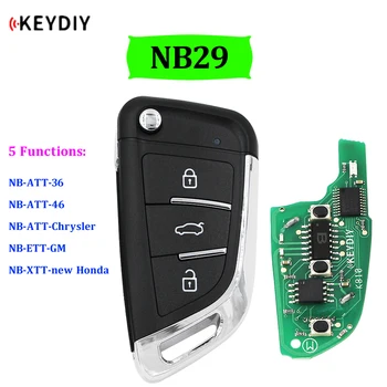 Multi-funkčné KEYDIY Diaľkové tlačidlo NB29 pre KD900 KD900+ URG200 KD-X2 5 funkcií v jeden kľúč