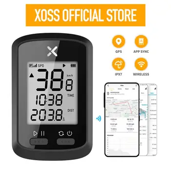 XOSS GPS Cyklistické Počítač G Bezdrôtový Bicykli Rýchlomer Bluetooth Tracker Nepremokavé Cestnej MTB Cyklistické Doplnky