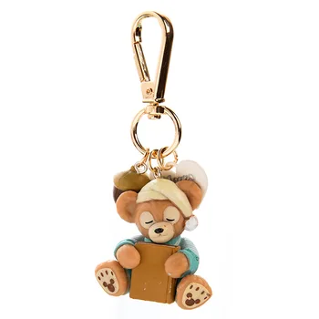 Disney Roztomilý Dievča Srdce Kľúčenky Jednoduché Duffy Medveď Shirley Rose Star Dailu Stella Airpods Keychain Taška Prívesok Darček