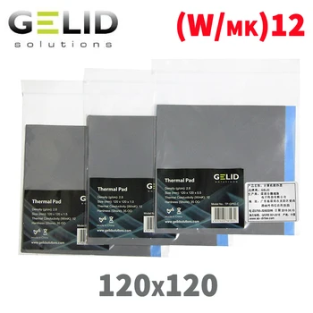 GELID TP-GP02 120x120x0.5 1.0 1.5 grafický procesor chladenia radiátor Vodivé silikónové podložky Tepelnej Pad vysokej kvality